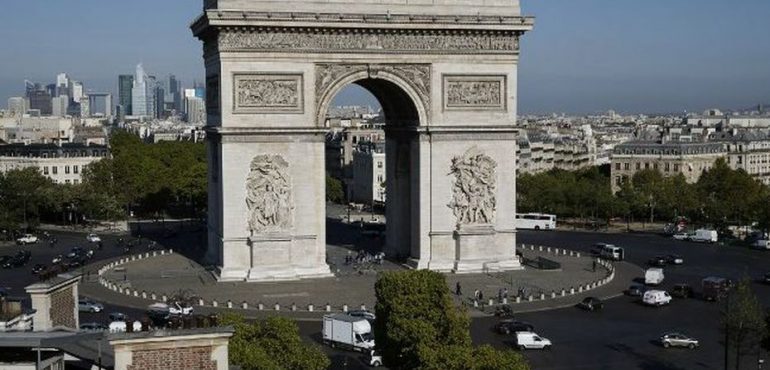Arc de Triomphe - Aérien
